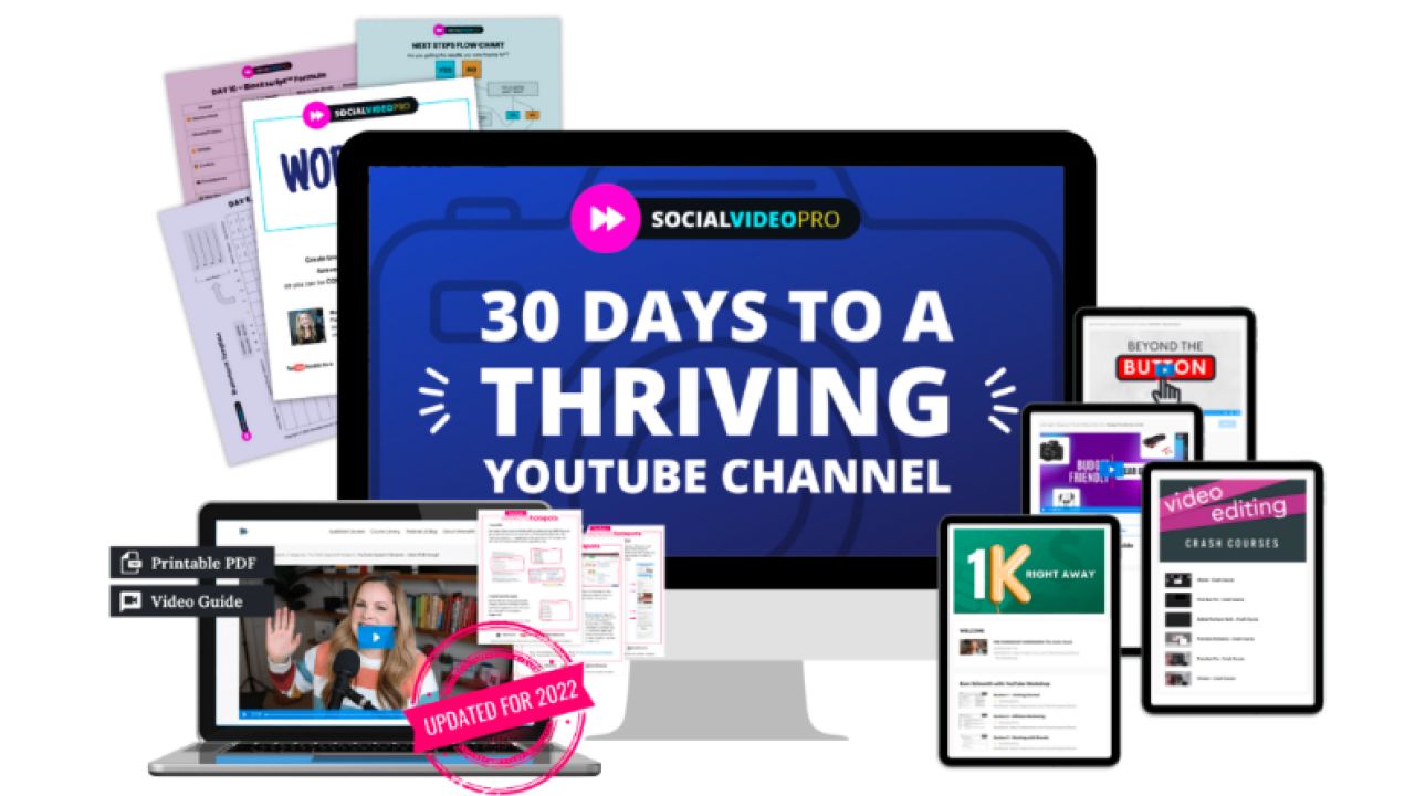 30 Days to a Thriving YouTube Channel