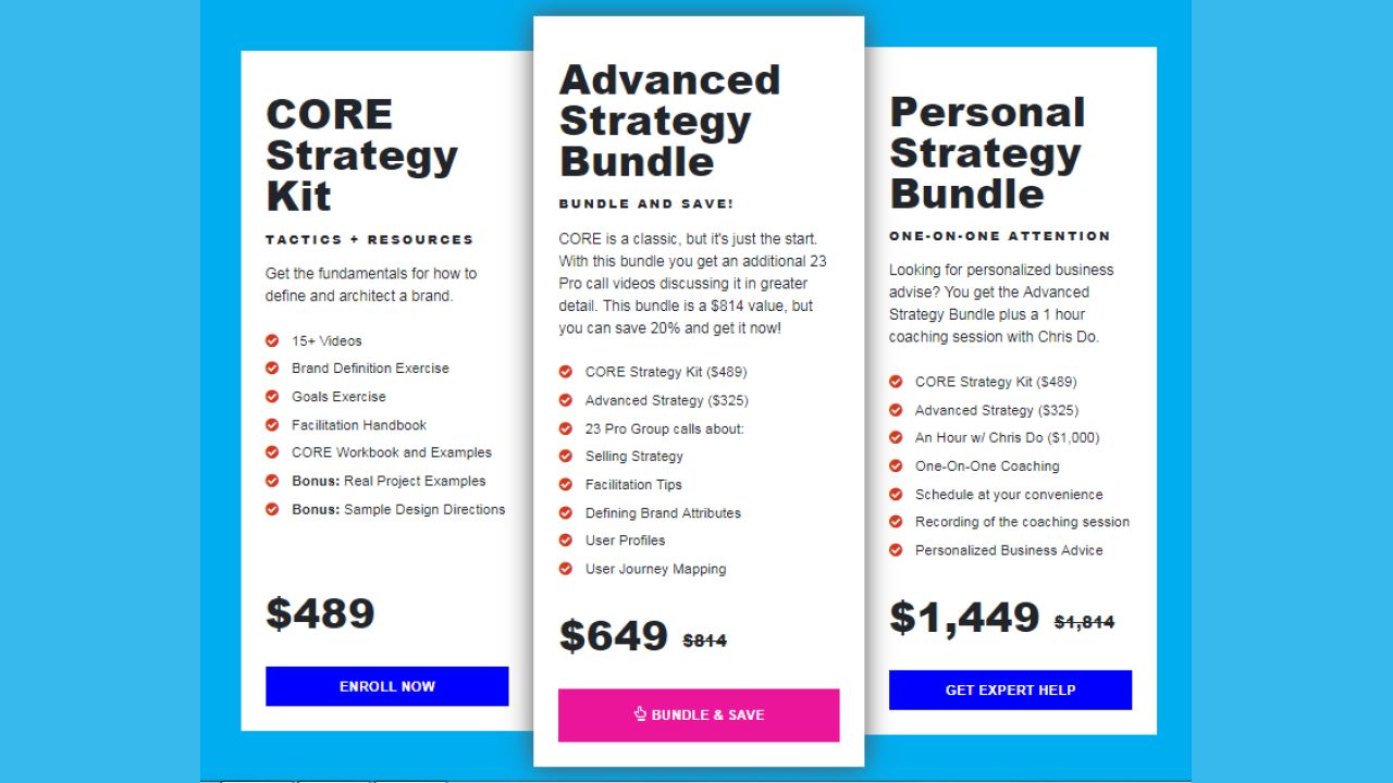 Advanced Strategy Bundle