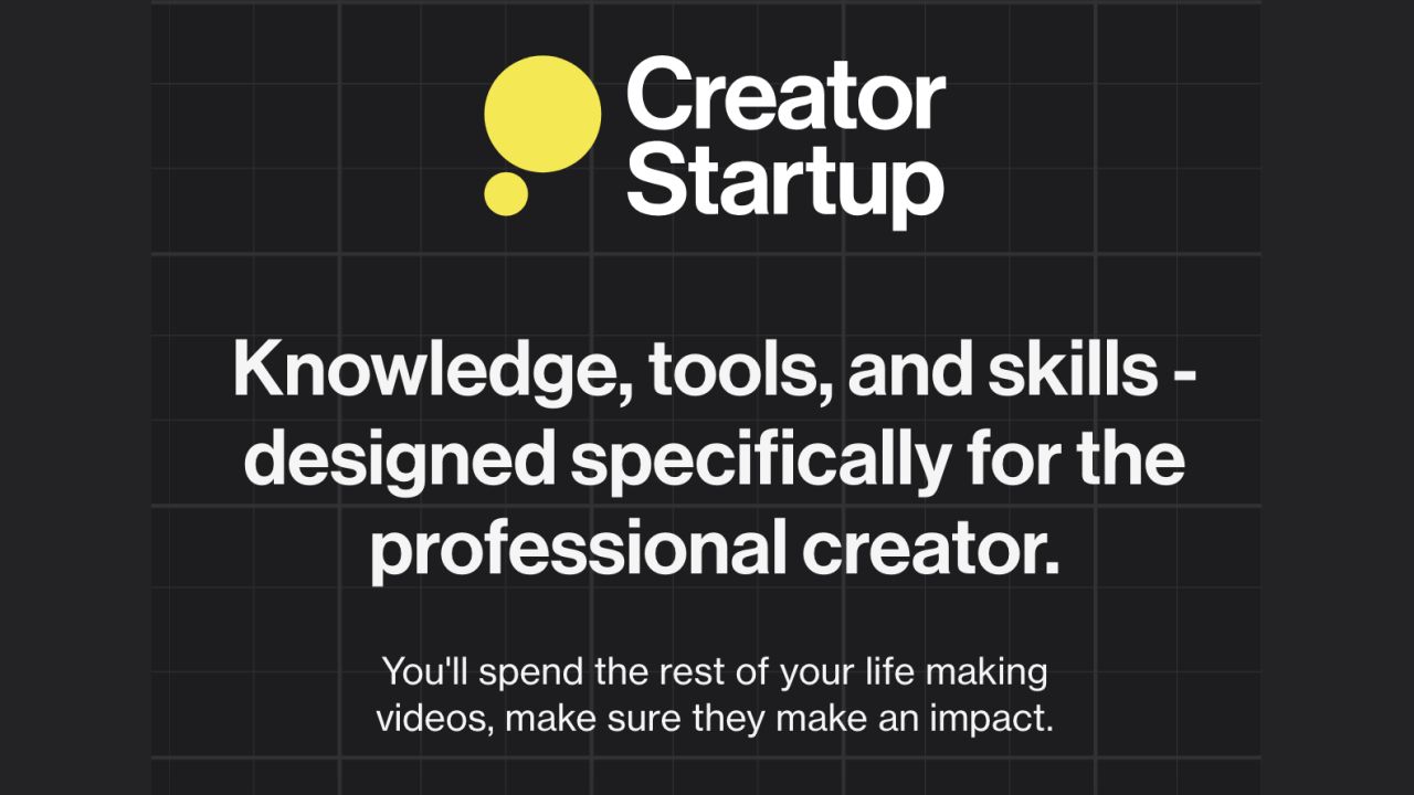 Creator Startup Cohort 2
