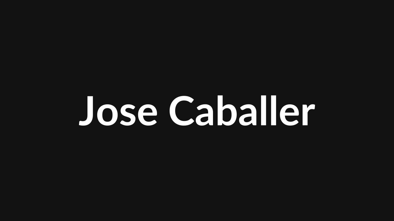 Jose Caballer