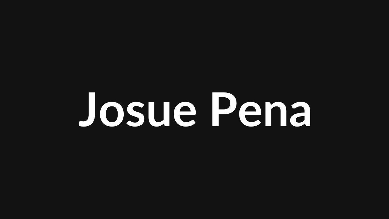 Josue Pena