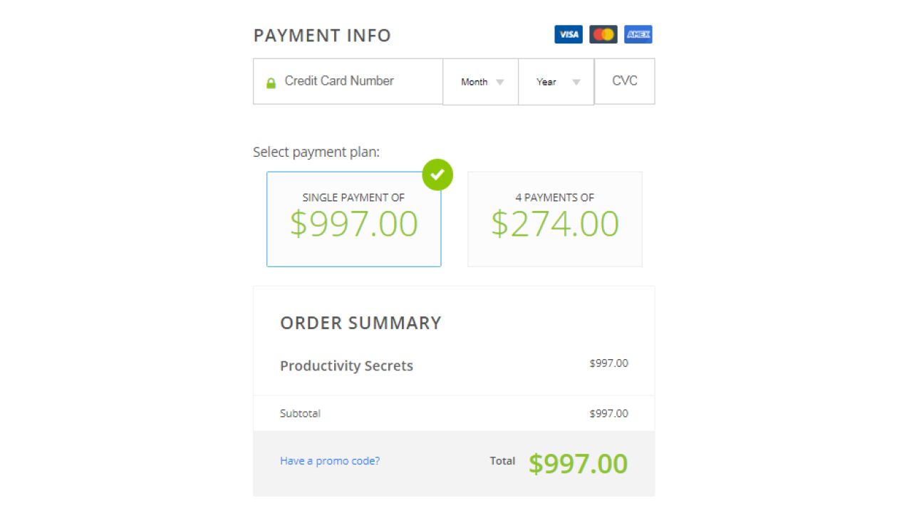 Productivity Secrets