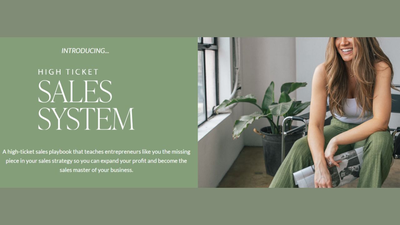 High Ticket Sales System