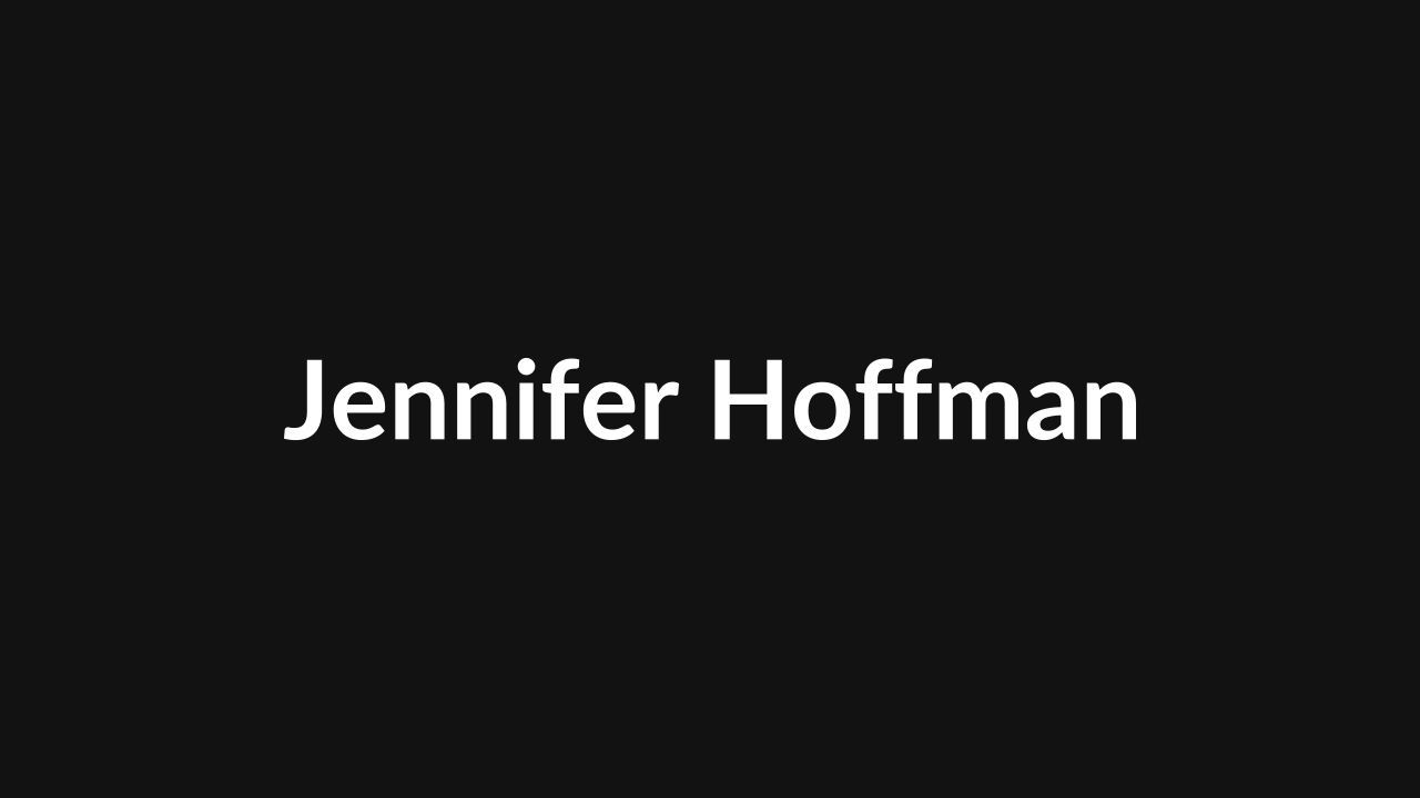 Jennifer Hoffman