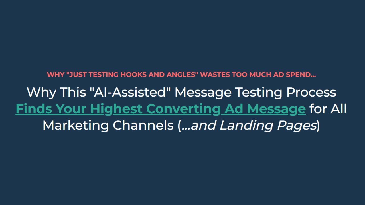 Message Mapping Workshop