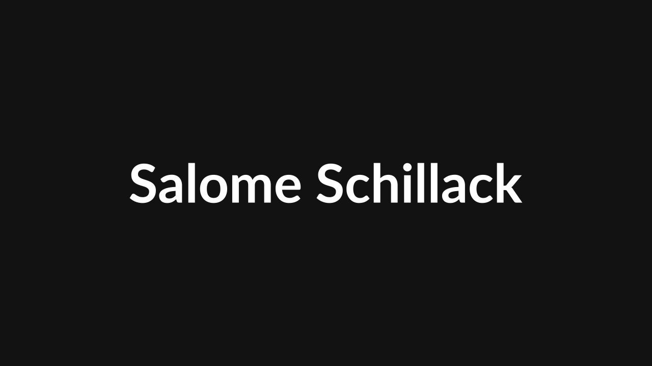 Salome Schillack